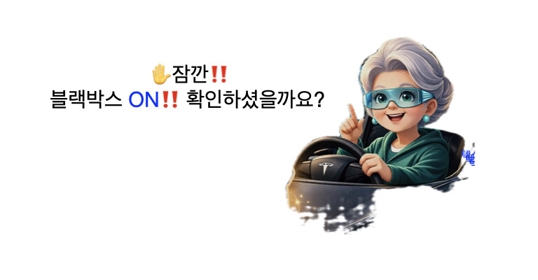 시그니처 이미지 블랙박스 확인
